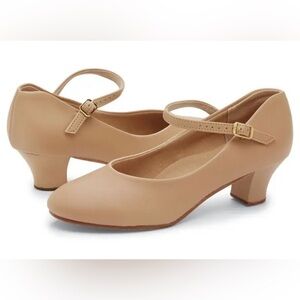 NEW Balera Carmel Tan Dance Character Shoes Child & Adult Sizes